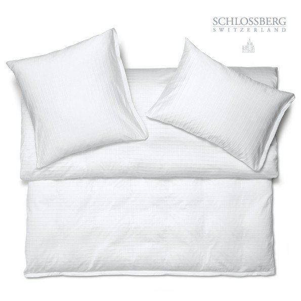 Schlossberg Bettwäsche KENT blanc - Jersey Bettwäsche