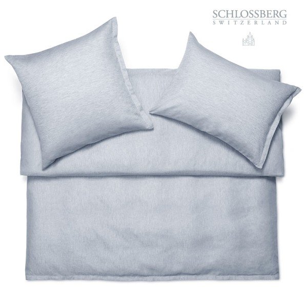 Schlossberg Bettwäsche LEVIN 100% Leinen bleu